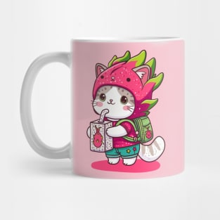 Dragonfruit Kitty Mug